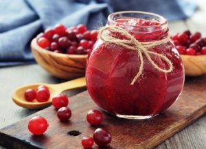 Клюква с сахаром на зиму