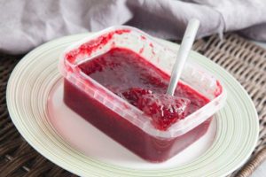 Клюква с сахаром на зиму
